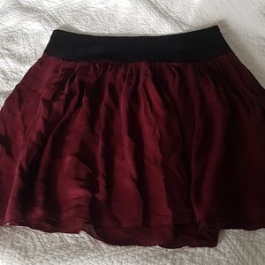 Banana Republic Silk Mini Skirt